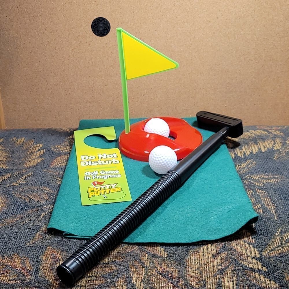 Holiday Time Toilet Golf Game
